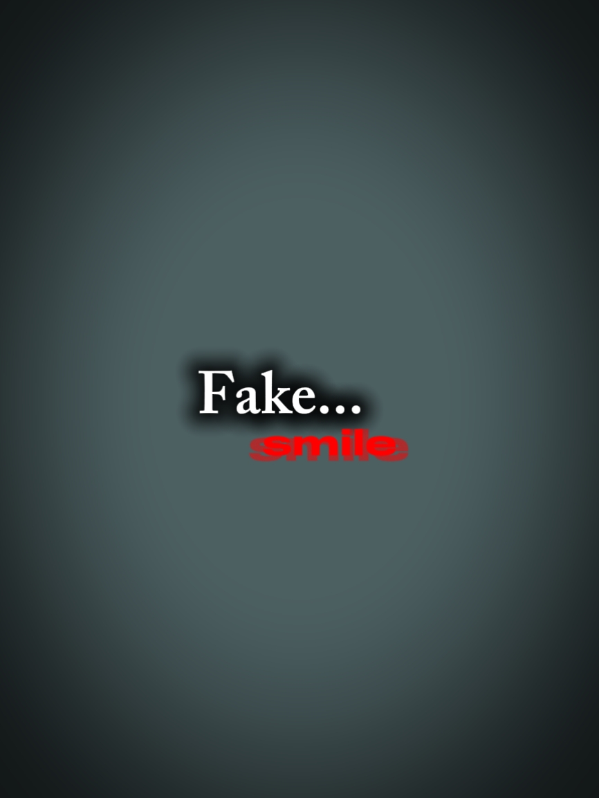Sonrisa falsa / real 