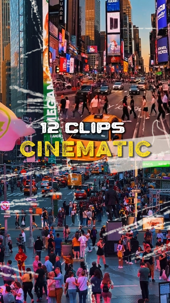 12 clips cinematic 