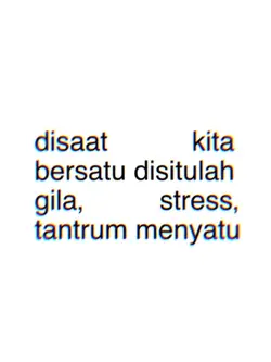 disaat kita bersatu