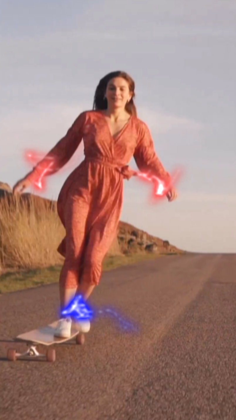 Efecto de movimiento de tendencia 