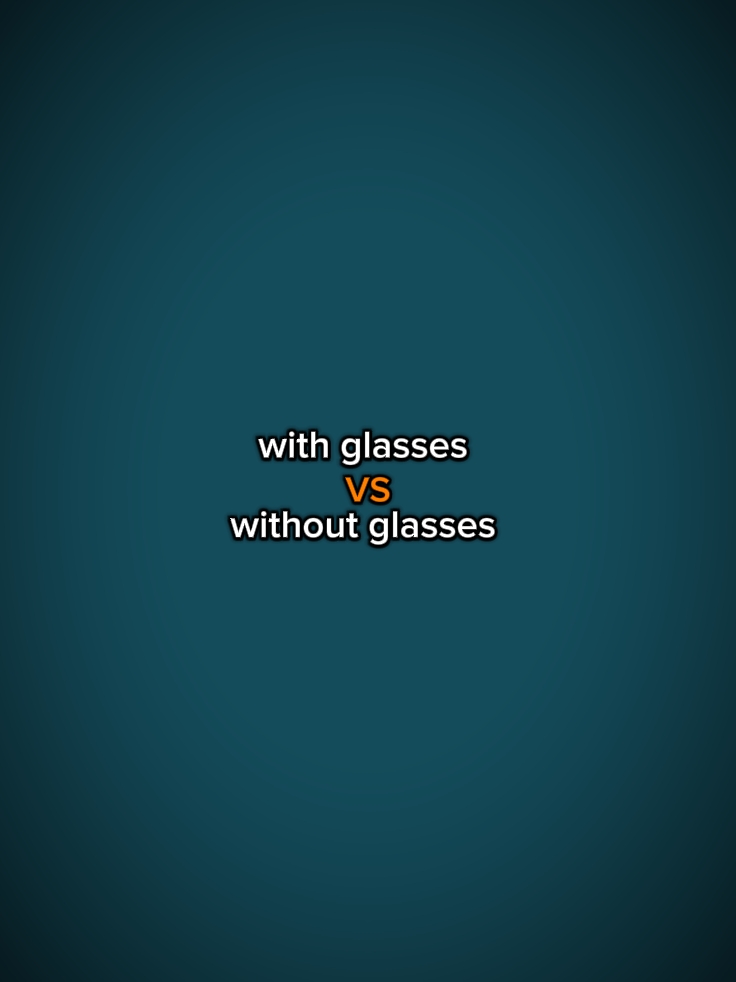 mit ohne Brille