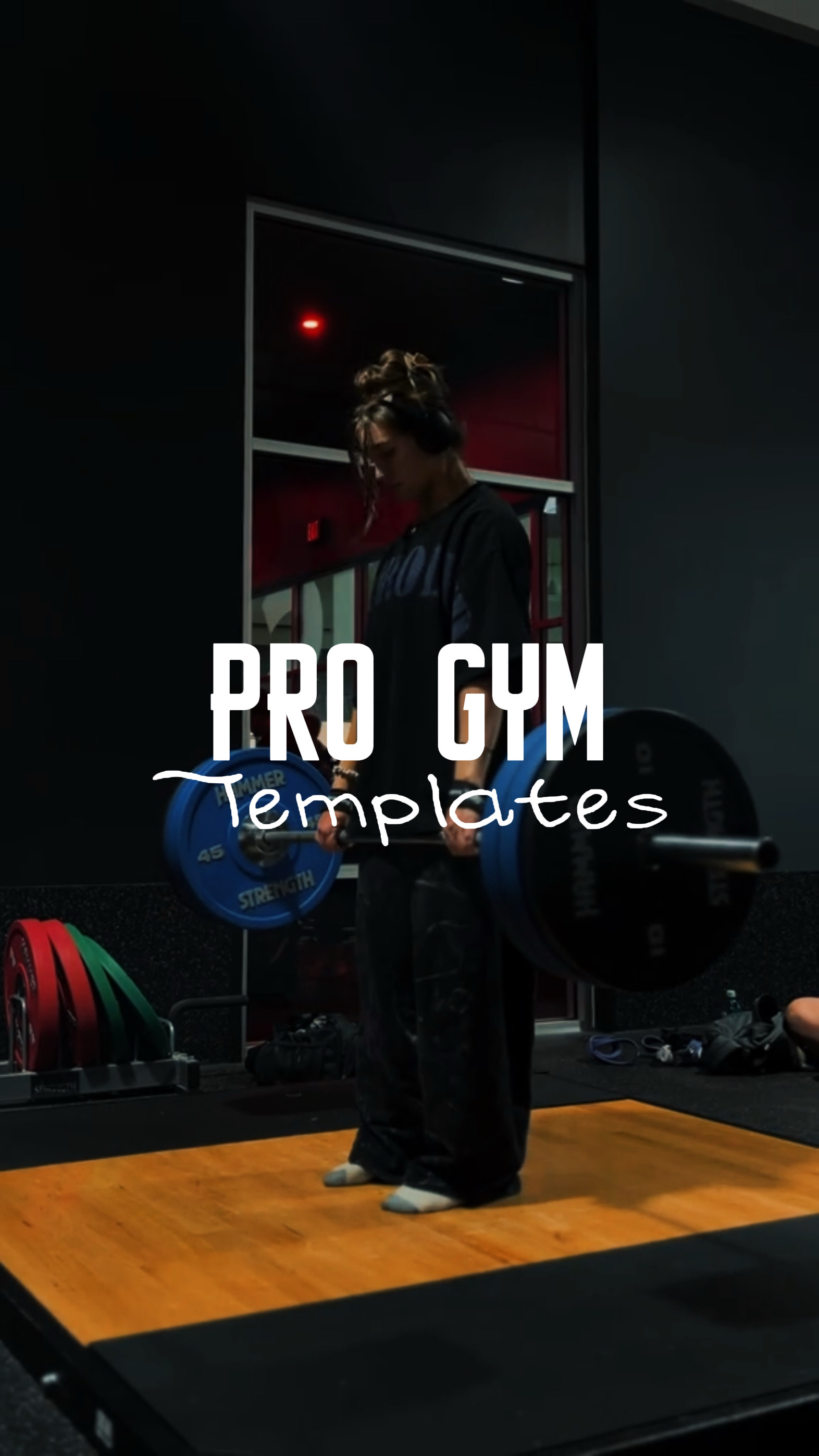 PRO GYM TEMPLATES