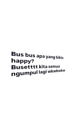 Busett kita ngumpul
