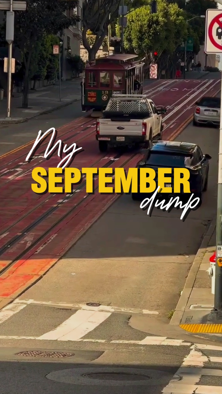 Mi volcado de septiembre