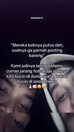 mereka keknya putus 