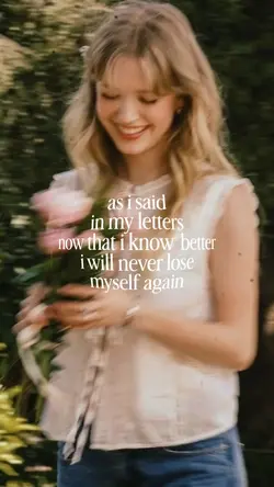 as I said in letters