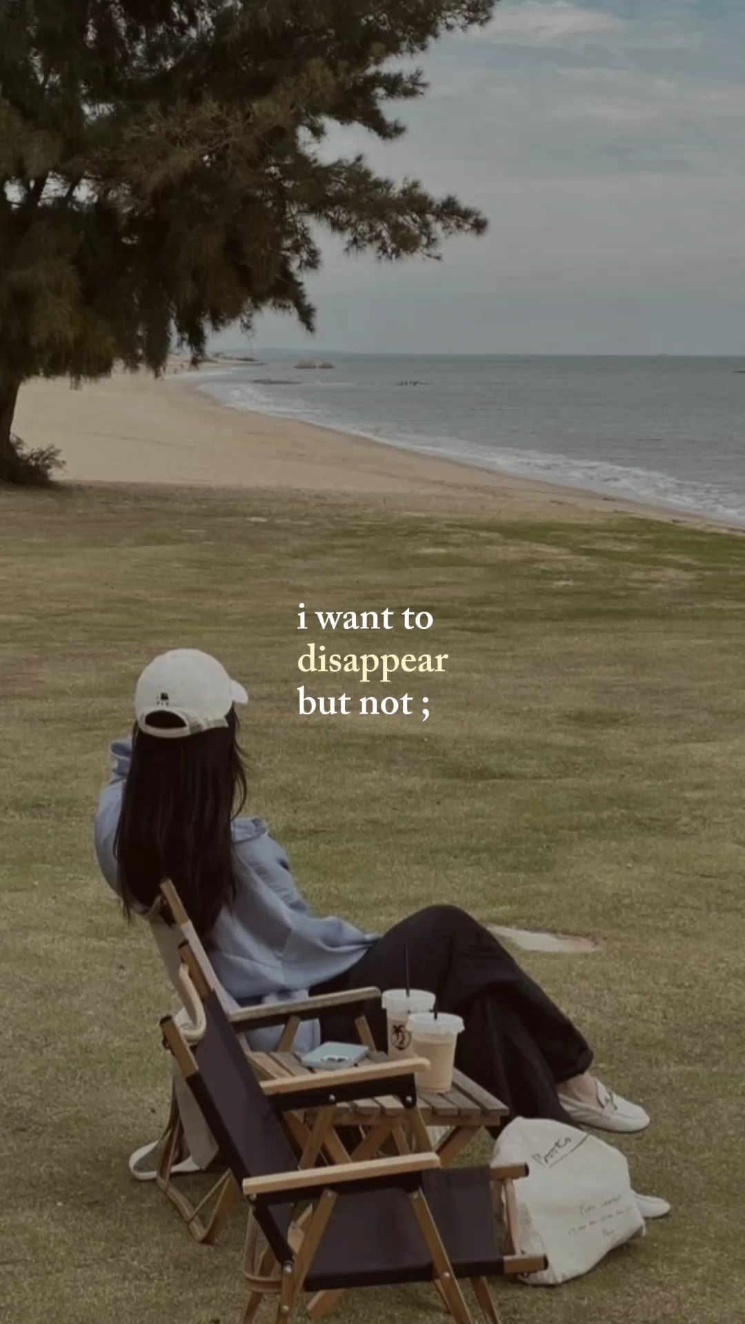 i want to disappear