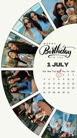 BIRTHDAY 1 JULY