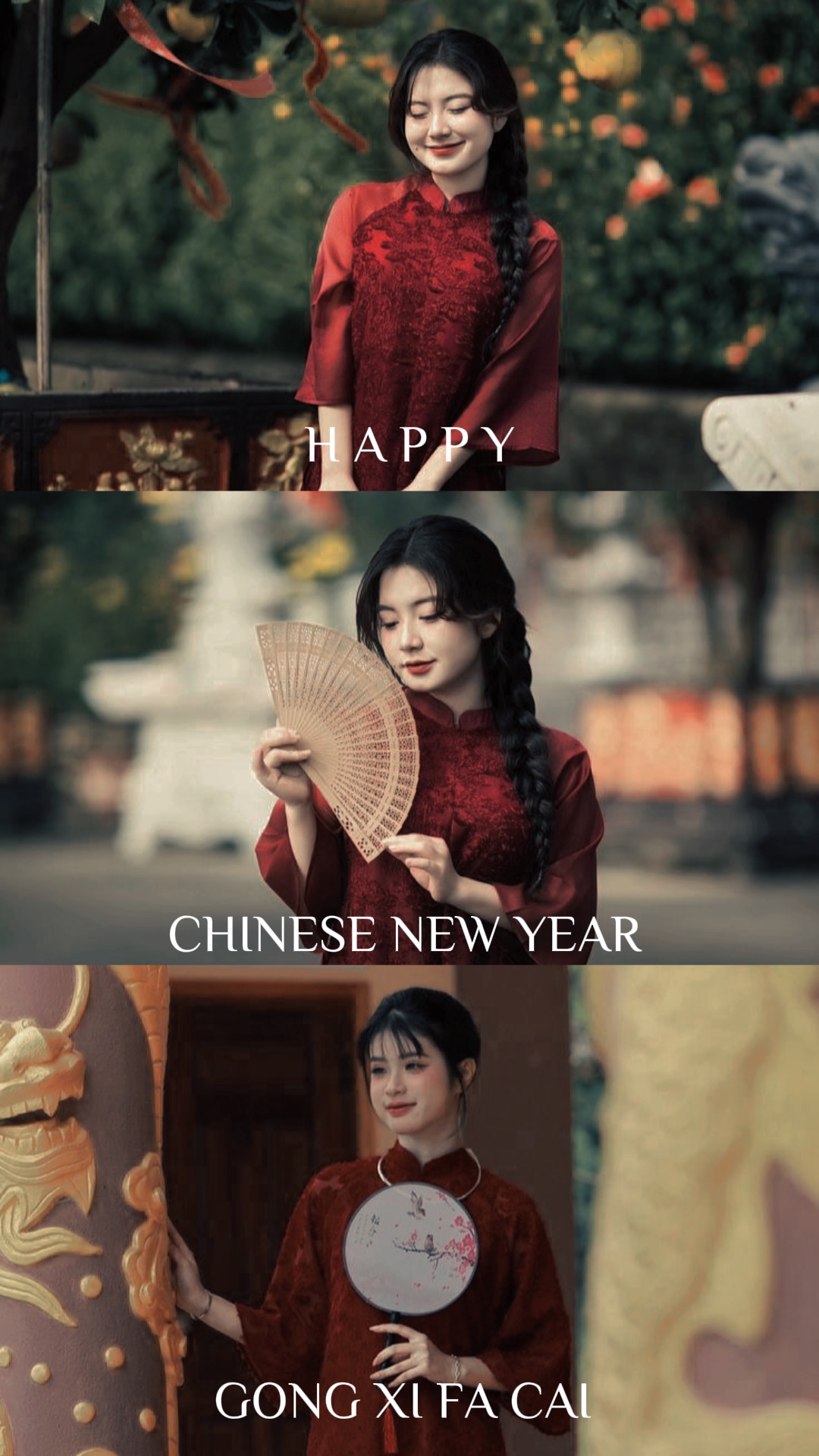 3 photos chinese