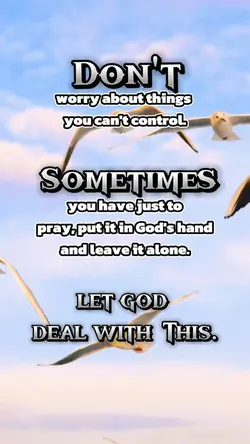 Trust God