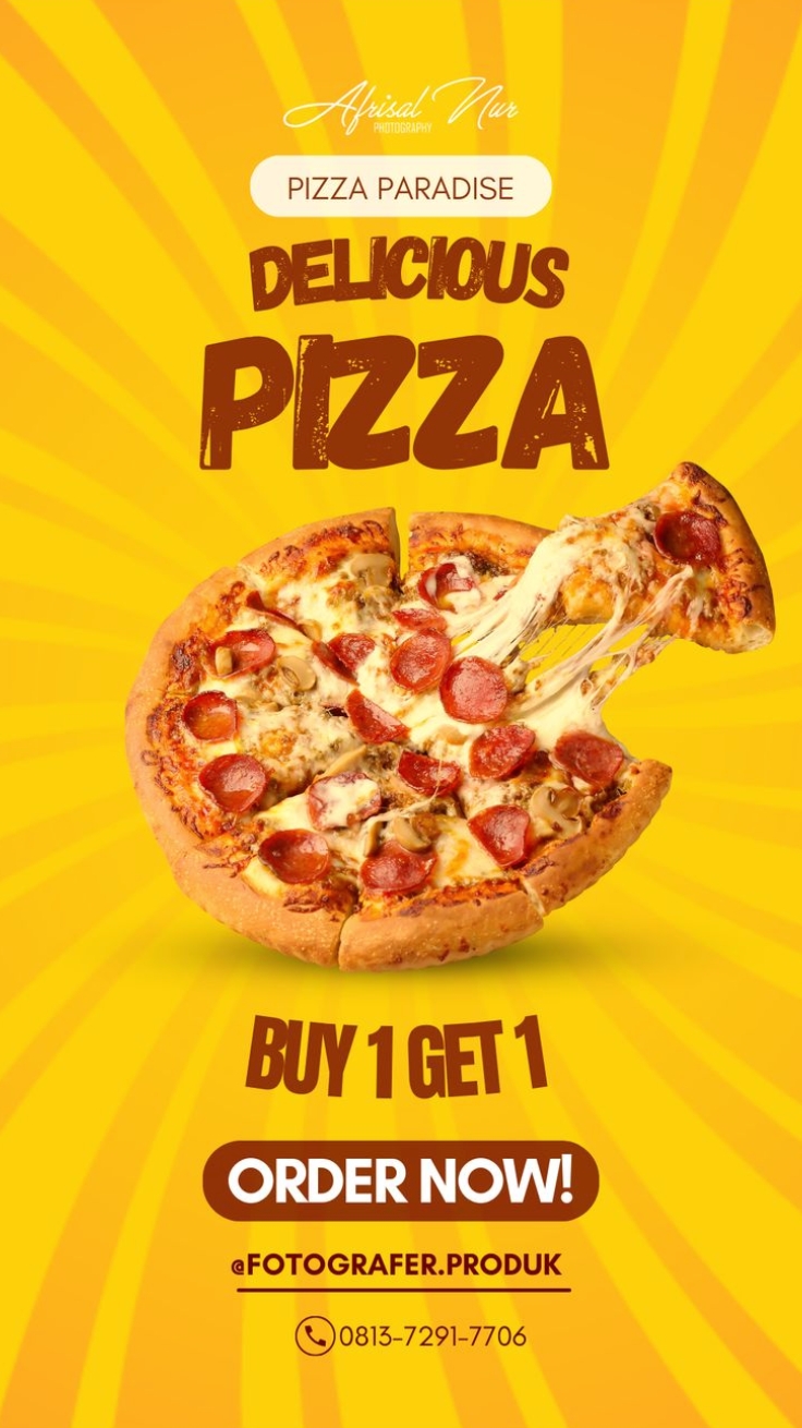 Pizza poster