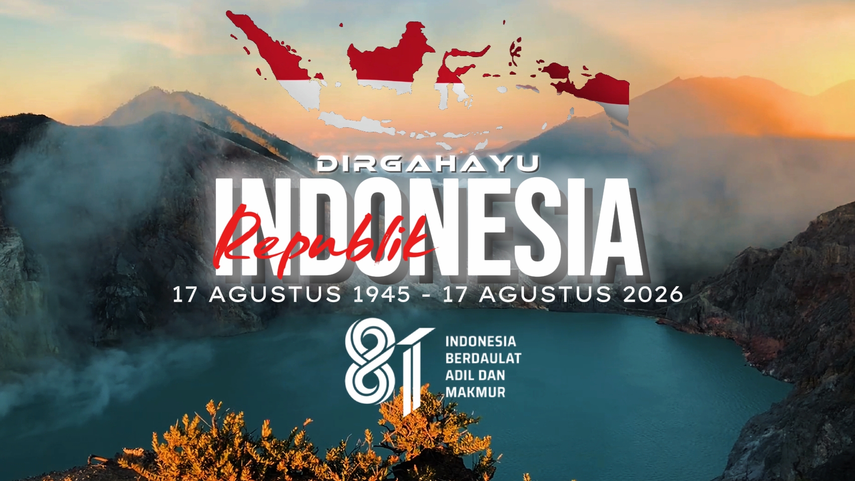 DIRGAHAYU RI 81