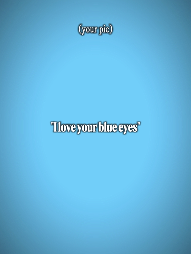 Blaue Augen 