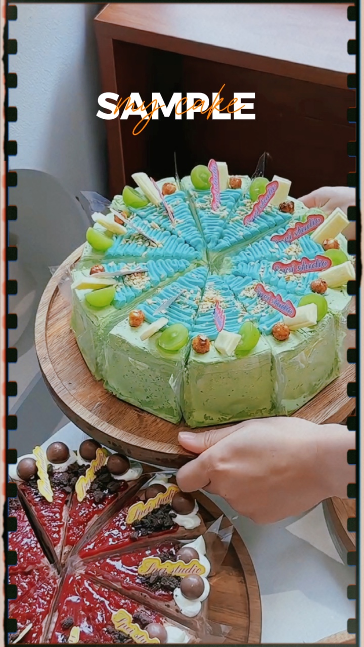 Cooking cake