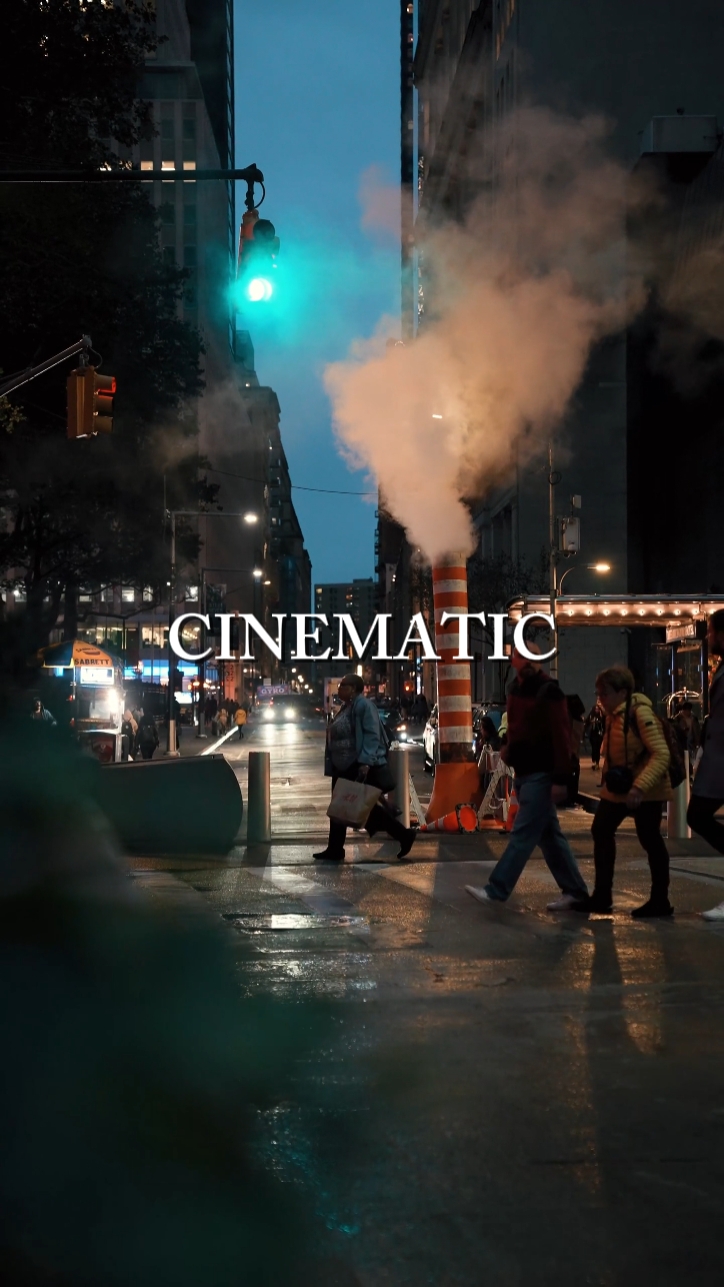 Cinematic vlog