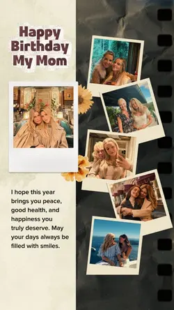 Happy birthday mom