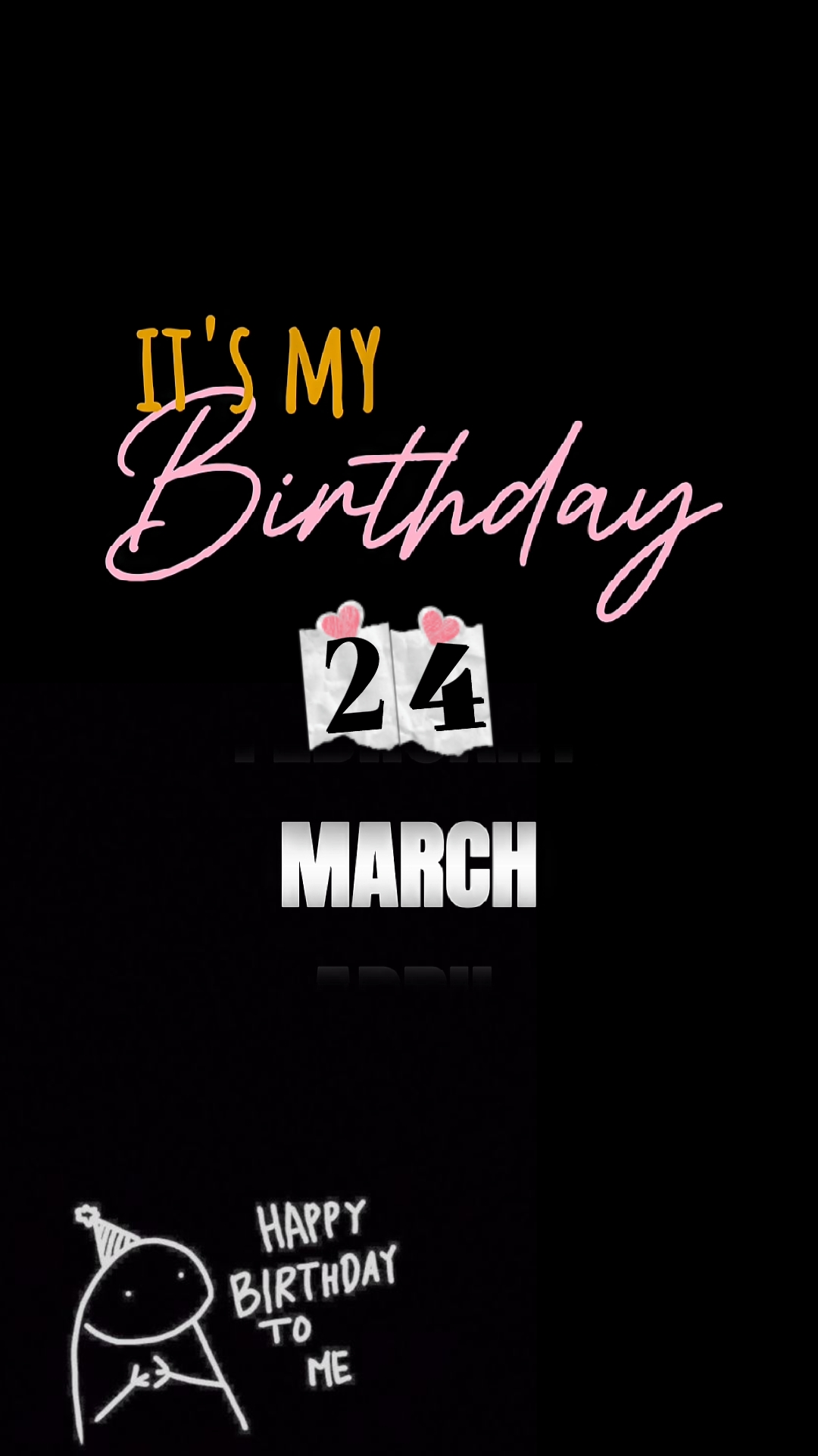 CUMPLEAÑOS 24 DE MARZO 
