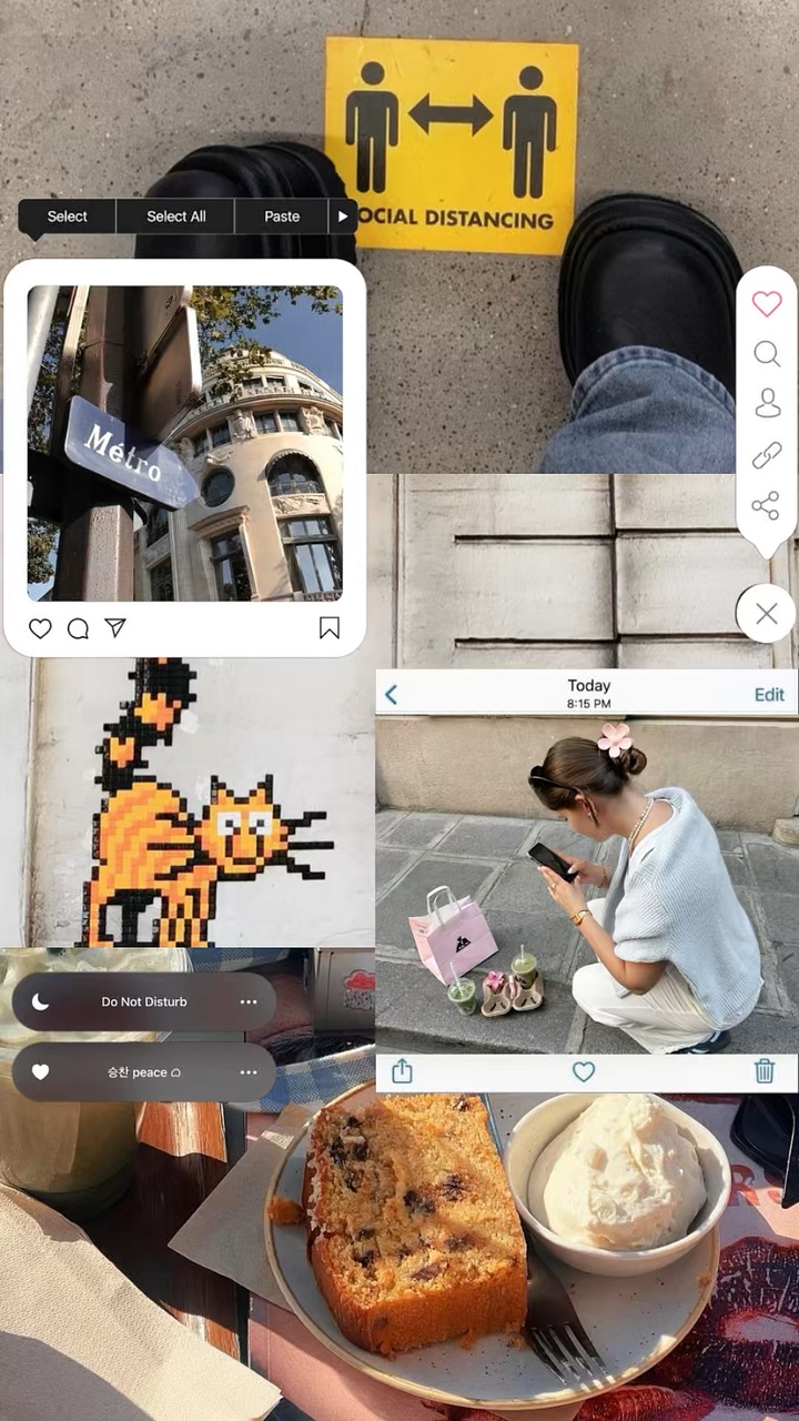 Grid iPhone style