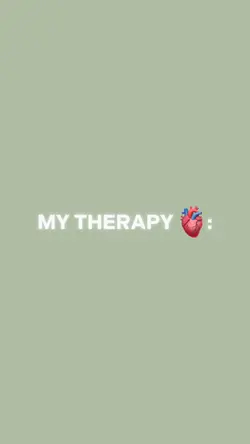 my therapy..โค๏ธโ๐ฉน