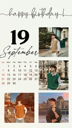 BIRTHDAY 19 SEPT