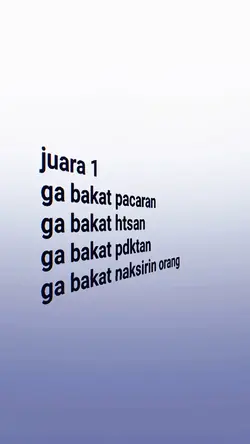 JJ juara 1