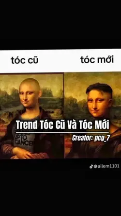 Trend tóc cũ và tóc 