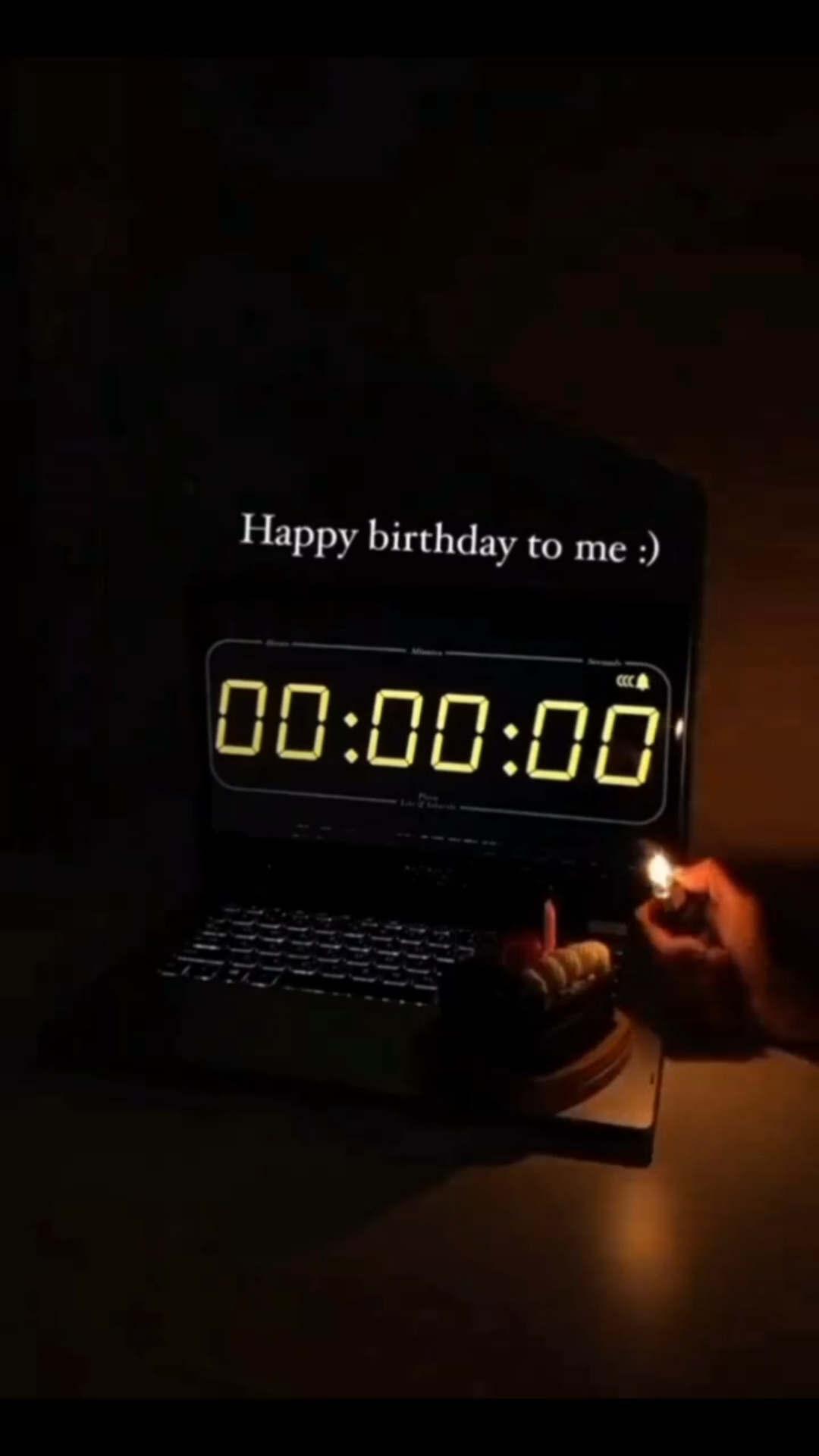 Selamat ulang tahun untukku