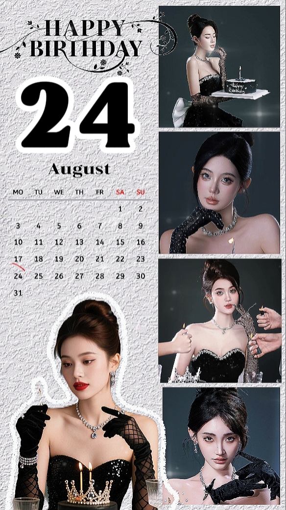 BIRTHDAY 24 AUGUST 