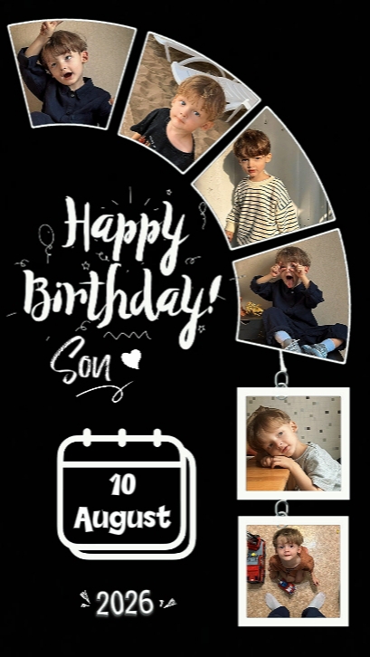 BIRTHDAY SON 10 AUG