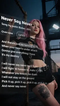 Never Say Never