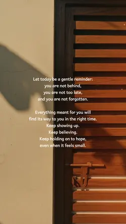 Gentle Reminder 🍃