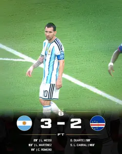 Messi today goal⚽️🇦🇷