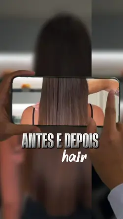 ANTES E DEPOIS HAIR