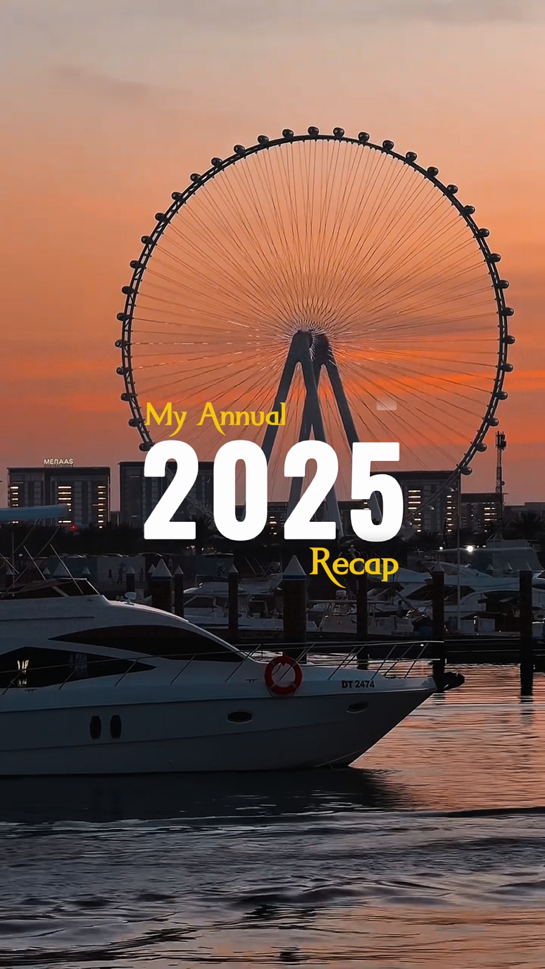 Mon récapitulatif annuel 2025 