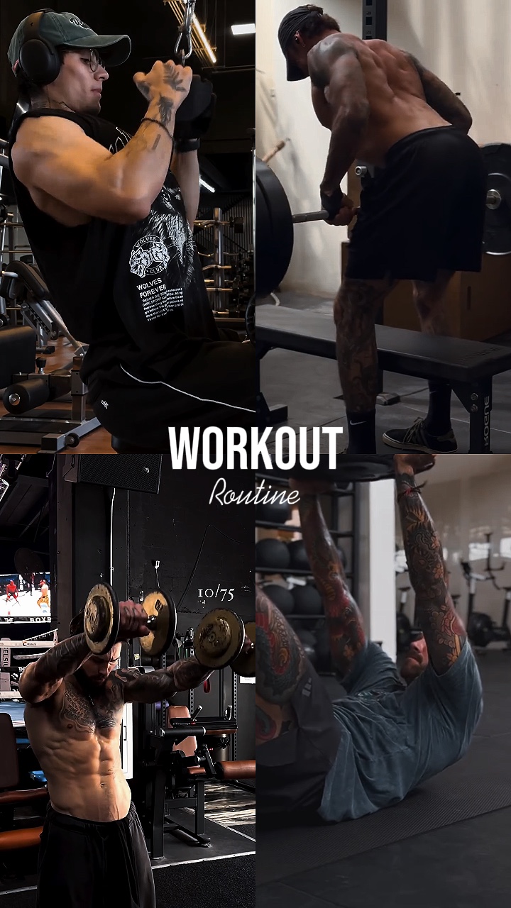 WORKOUT ROUTİNE 