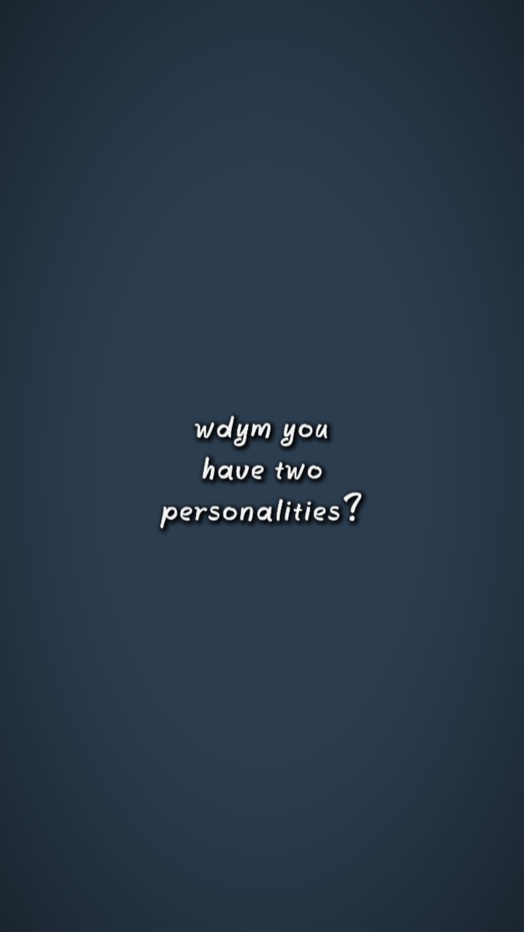 wud u mind