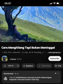 cara menghilang tapi