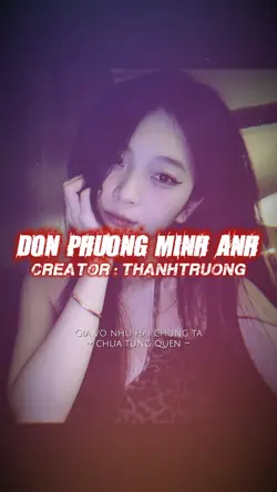 ĐƠN PHƯƠNG MÌNH ANH
