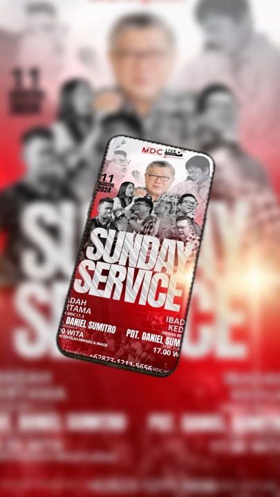 Flyer Gereja Minggu