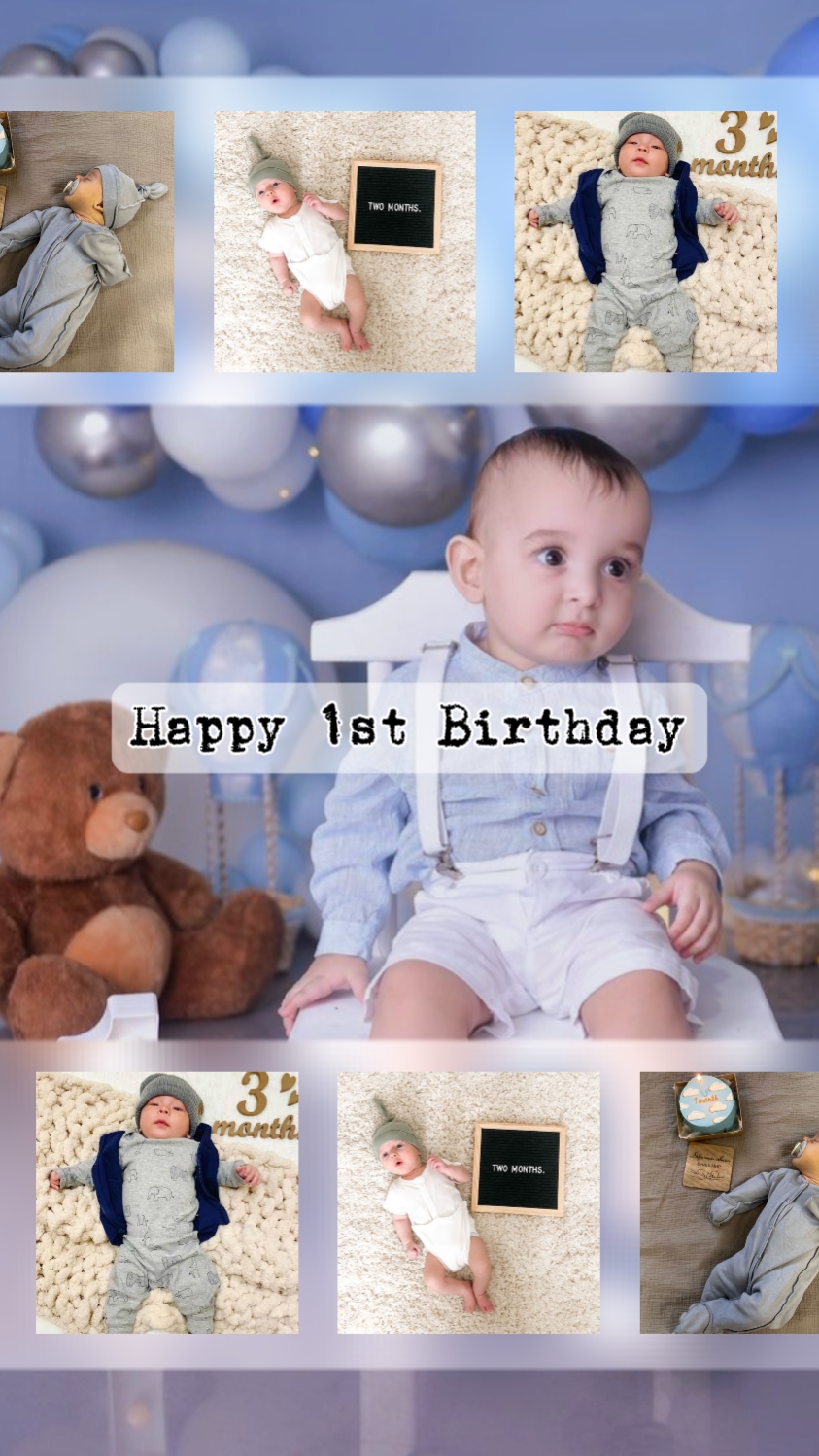 아기의 첫 번째 생일