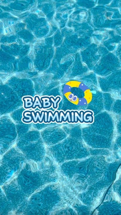 Bebé nadando 👶