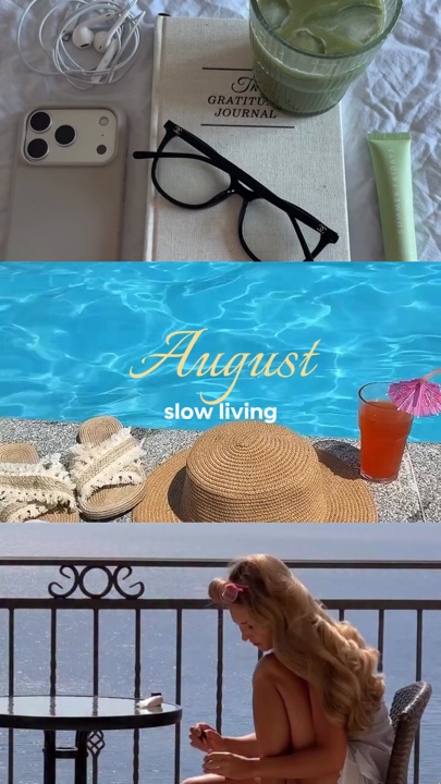 august slow living