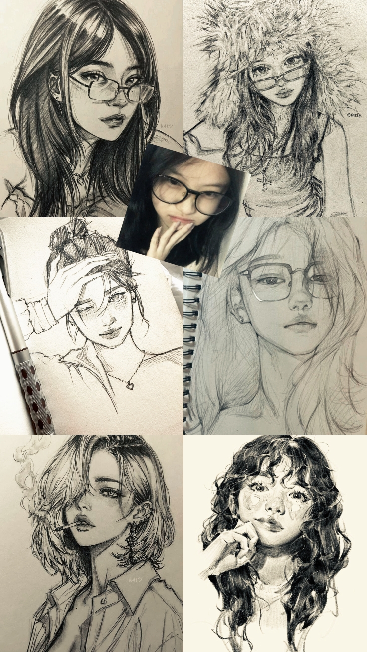 menggambar 