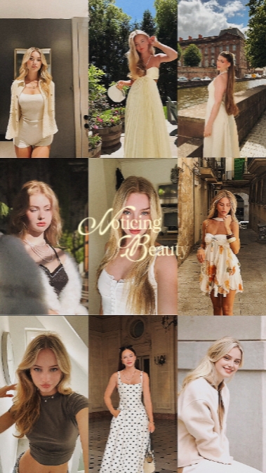 noticing beuty