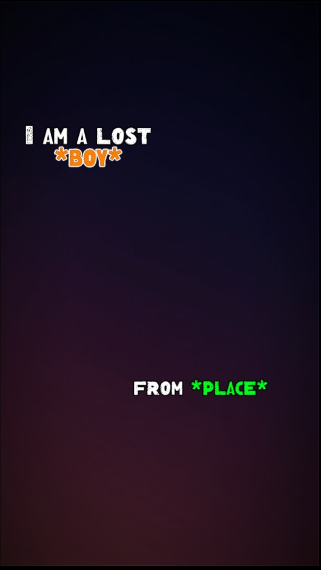 lost boy