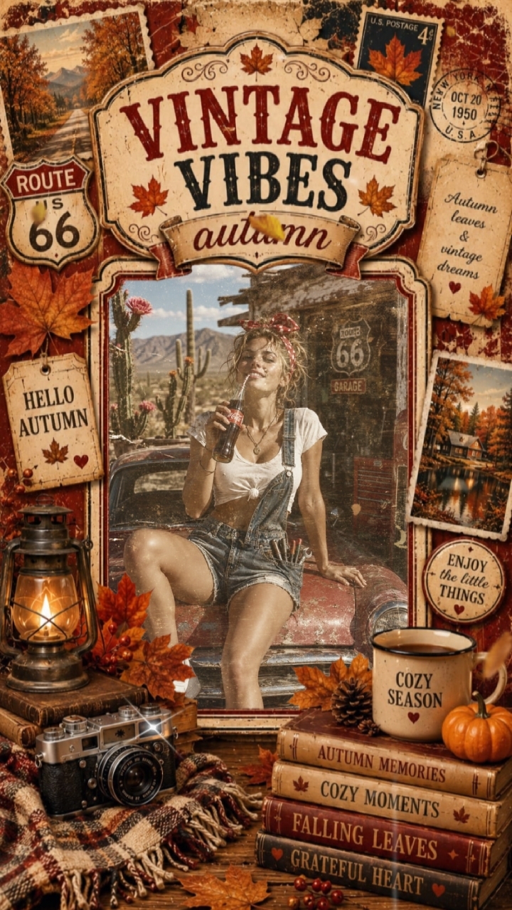 Otoño vintage de los 80