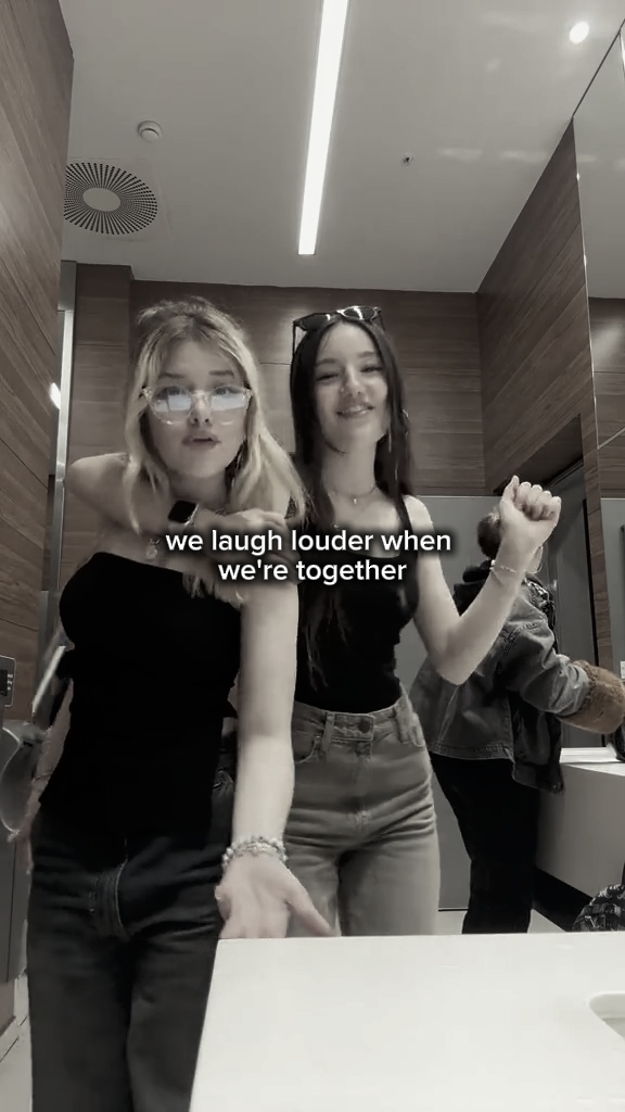 Wir lachen lauter, wenn
