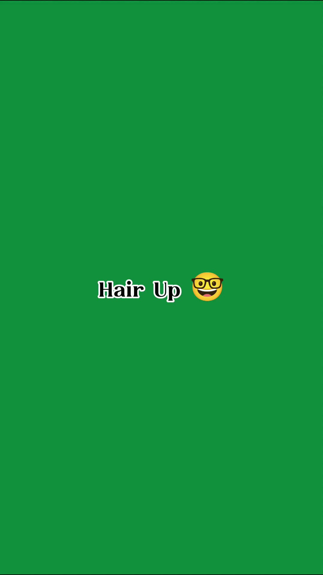 hair up
