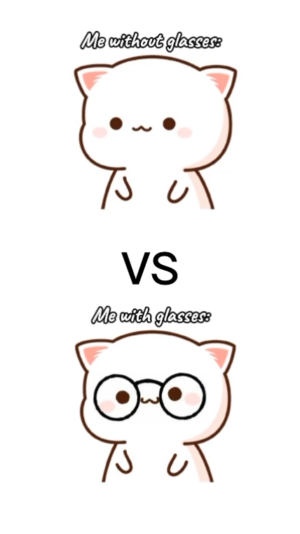 Avec / sans lunettes