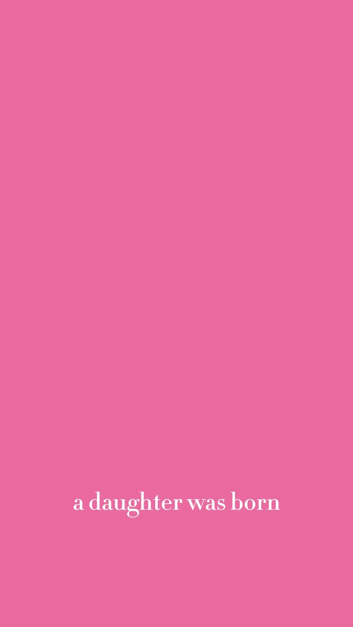 Daughter was born